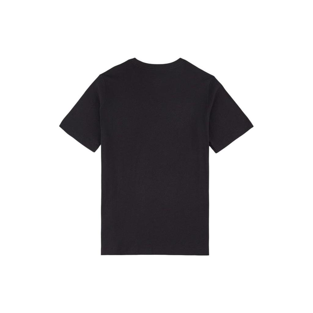 Nike Solid Color Letter Crew Neck Cotton Short Sleeve T-Shirt Kids Tops Black DO1822-010