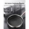 KOBACH 316L Stainless Steel Non-Stick Frying Pan with Lid