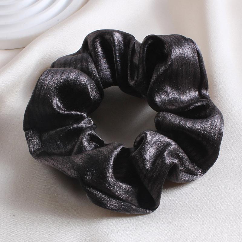 Faixa de Cabelo Coreana Retro de Alta Elasticidade - Argola de Cabelo Estilo Intestino Grosso e Corda de Cabelo Premium