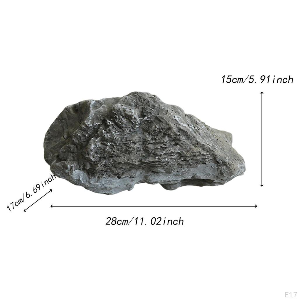 Artificial Decorative Stone for Garden, Multifunctional Irregular Accessory, Realistic Garden