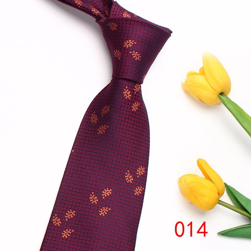 Rael Tie 8Cm Burgundy Tie Men'S, Dress Business Groom Wedding Tie