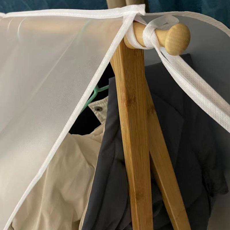 Garment Bags Hanging Clothes Garment Rack Cover Bags Clothing Storage Bag For Hanging Shirts Coats Dresses Suits