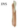 Women Fishtail Hem Dress Evening Deep V Neck Split Sequin Skinny Back Embellished Zipper Closure Sleeveless Prom Cocktail Party Floor Length Ball Gown