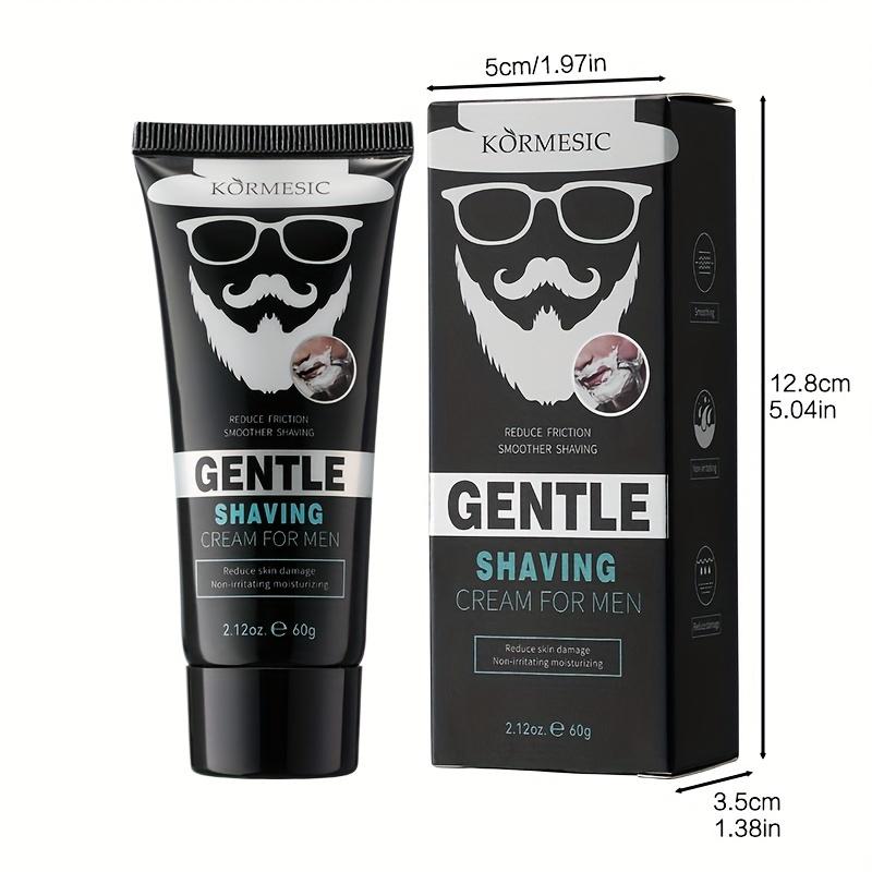 Crème de rasage douce et lisse pour hommes 60 g