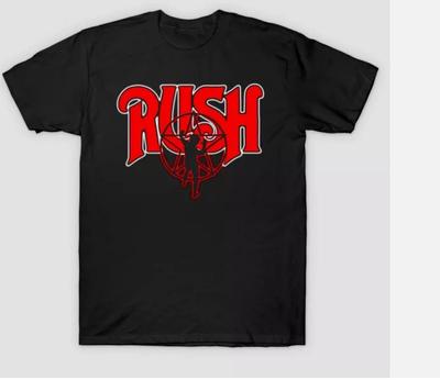 Rush Band T-Shirt Short Sleeve All Sizes S To 5 XL T01 Unisex T-Shirt