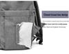 LEQUEEN Multifunctional Large Capacity Mummy Backpack with USB Charging for Moms and Babies