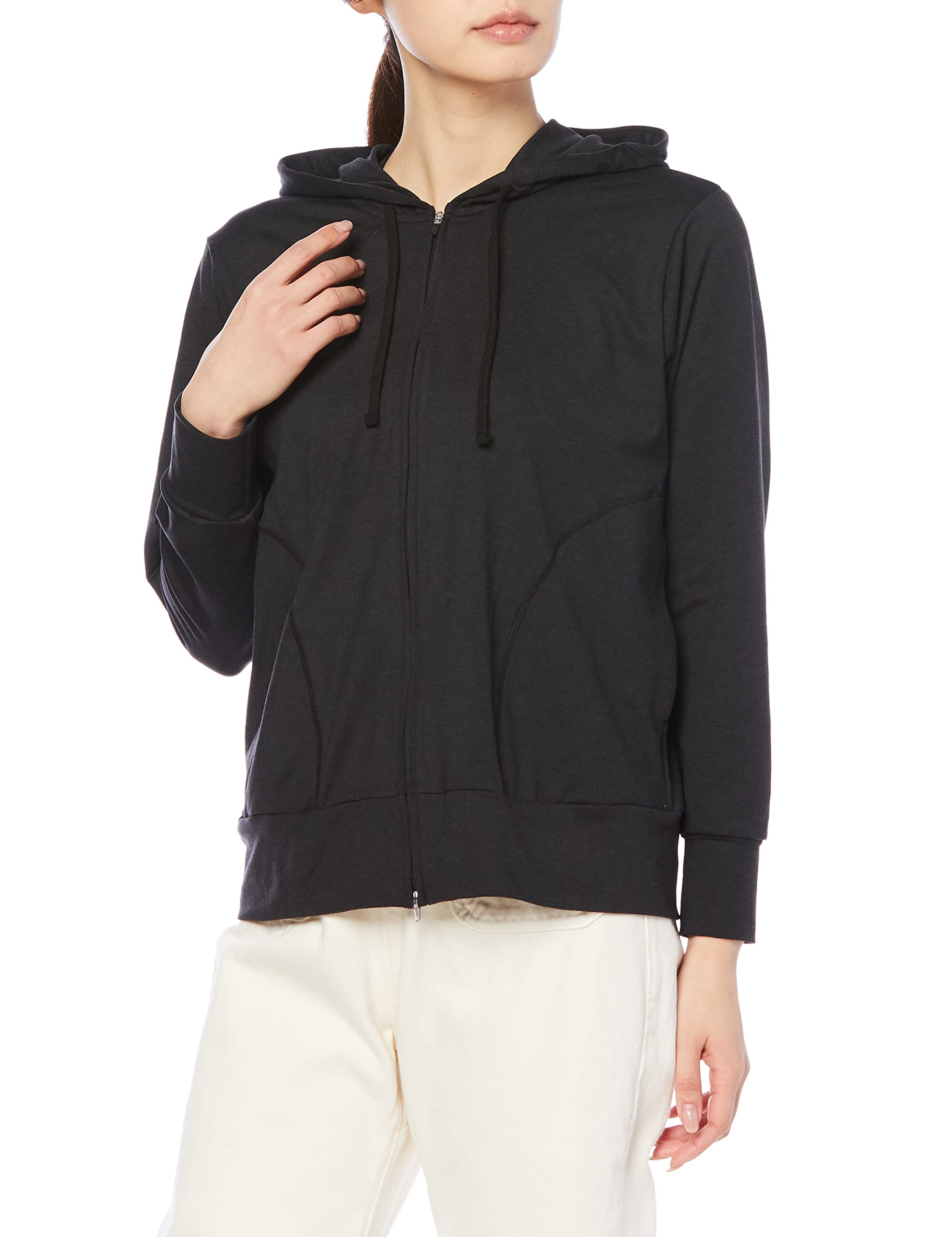 

Danskin Active UV Size M Women s All-Day Hoodie, Sweat-Wicking, Quick-Drying, Antibacterial, Odor-Resistant, Stretch, Protection, Black, (Old Model)