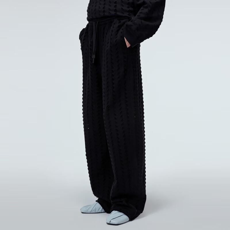 JNBY 2023 Autumn Loose Straight Casual Pants