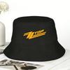ZZ Top Logo Bucket Hat  Street Style FisherUnisex Caps For Unisex Women Funny Hunting Visor Hats Personality Pattern Cap