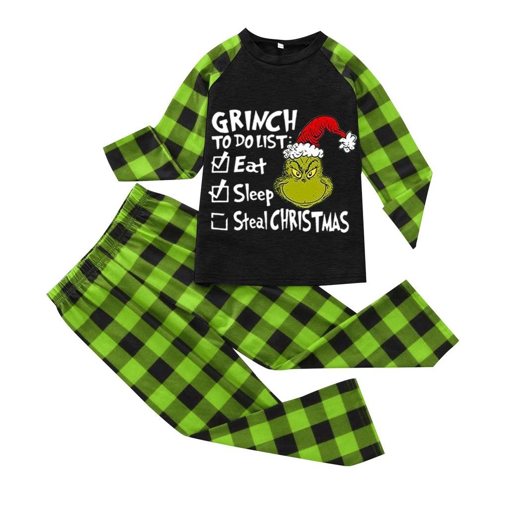 Passende Familiensets mit Weihnachtsmotiven, Langarmshirts und Hosen