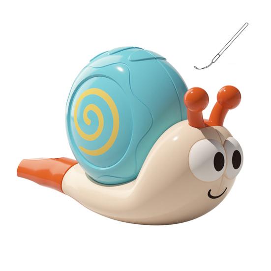 

Детская игрушка-свисток-улитка со шнурком для тренировки жизненной емкости мышц рта, обучающий музыкальный инструмент-кларнет, игрушка для малышей, мальчиков и девочек, подарок синий