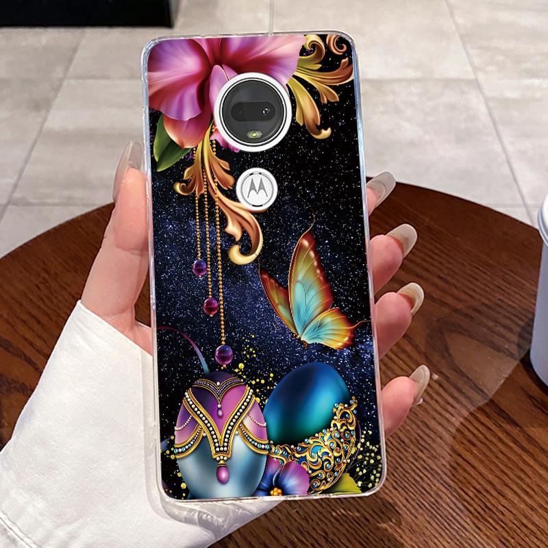 Żelowe Etui Do Motorola Moto G7 Plus/Moto G7 Play /Moto G7 Power Fundas Przezroczyste Silikonowe Miękkie TPU Pokrowiec Uroczy Kot Ochronne Etui