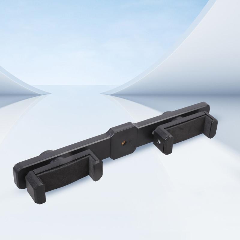 Universal Phone Clip for Camera Tripods Adjustable Grip with Screw Adapter for Vlog & Photography Accessories