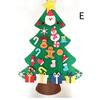 DIY handmade felt Christmas tree children's toy material package