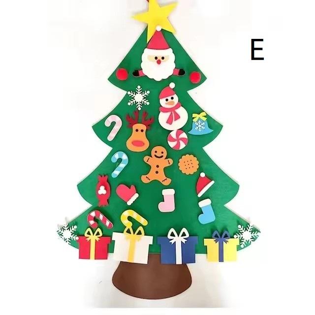 DIY handmade felt Christmas tree children's toy material package