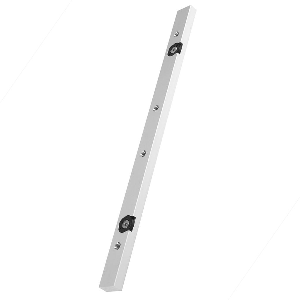 Aluminium Alloy Miter Bar Slider Table Saw Gauge Rod Woodworking Tool Sturdy In Use 450mm