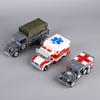 Spielzeug Militär Armee Lernfahrzeug Fahrzeug Auto Waffe WW2 Bausteine Kanone Sturmgepanzerter Kampfpanzer LKW für Kinder