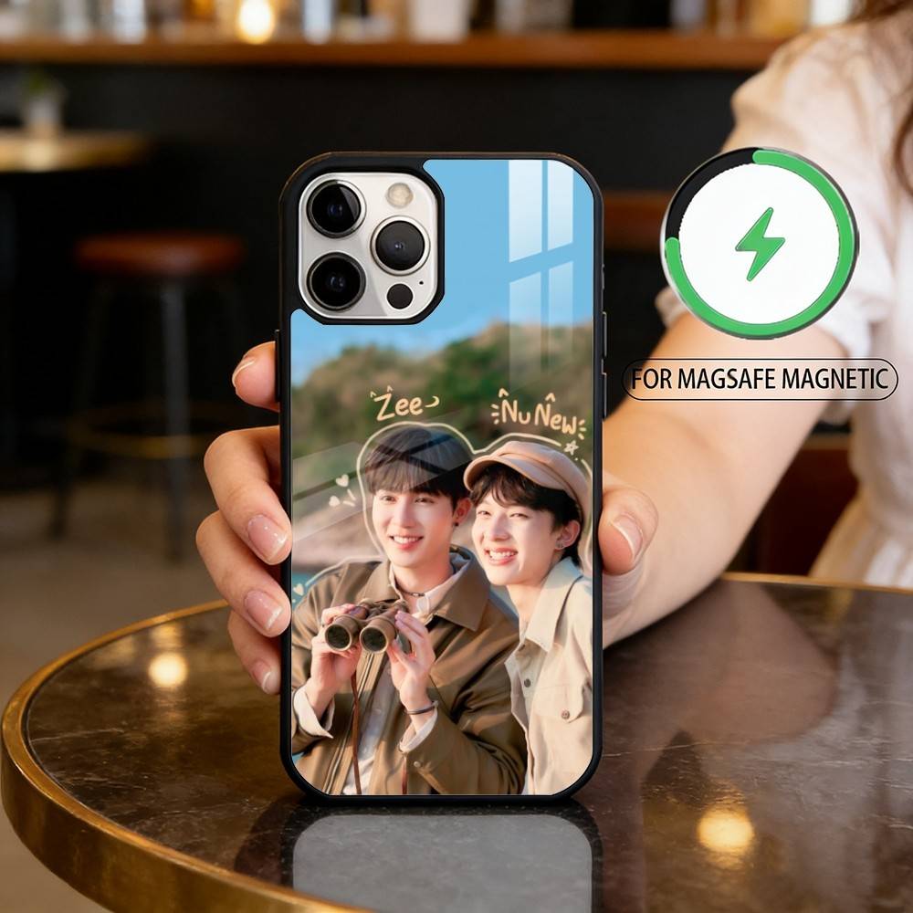 Thai Singer NuNew Phone Case For iPhone17,16,15,14,13,12,11 Plus,Pro Max Magnetic For Magsafe Wireless Charging