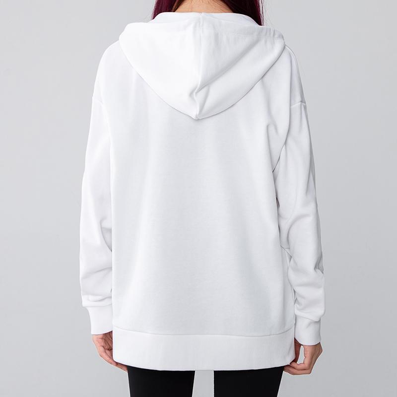 Puma Casual Sports Knitted Breathable Hooded Jacket Women Jacket White 531700-02