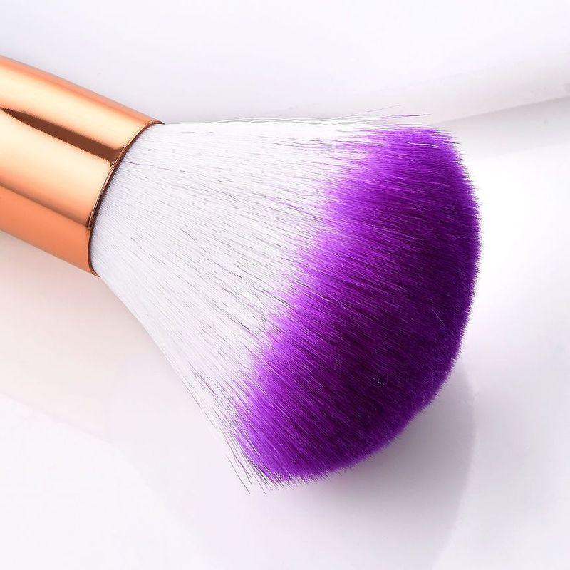 Stroke of Beauty - Set of 7 / 10: Makeup Brush with Holographic Hook Handle
