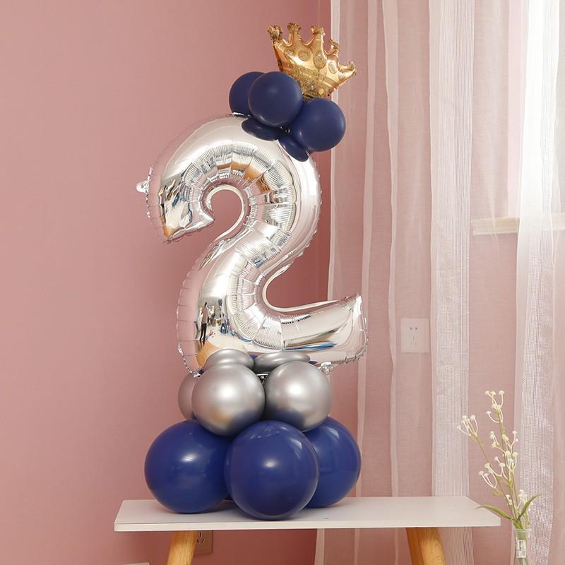 Złote Balony z Cyframi na Urodziny i Imprezy