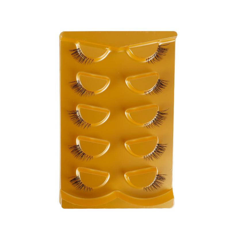 10 Pairs of 3D Fluffy Thick False Eyelashes - Natural Curling Style