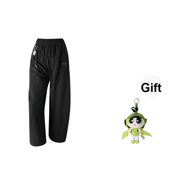 Puma X The Powerpuff Girls Sun Protection Windproof Water-Resistant Loose Fit Casual Pants Women pants 637475-01