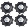 15g 4*Guide Wheels Bicycle Accessories Black For Cycling