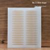 9 Pairs Skin-Toned Mixed Eyelid Tapes for Invisible Double Eyelid Support and Swollen Eye Adjustment