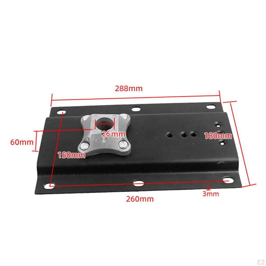 Barber Chair Base Plate Beauty Chassis Swivel Office Seat for Bar Stool