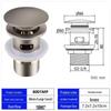 Electroplated Copper Pop-Up Sink Drain