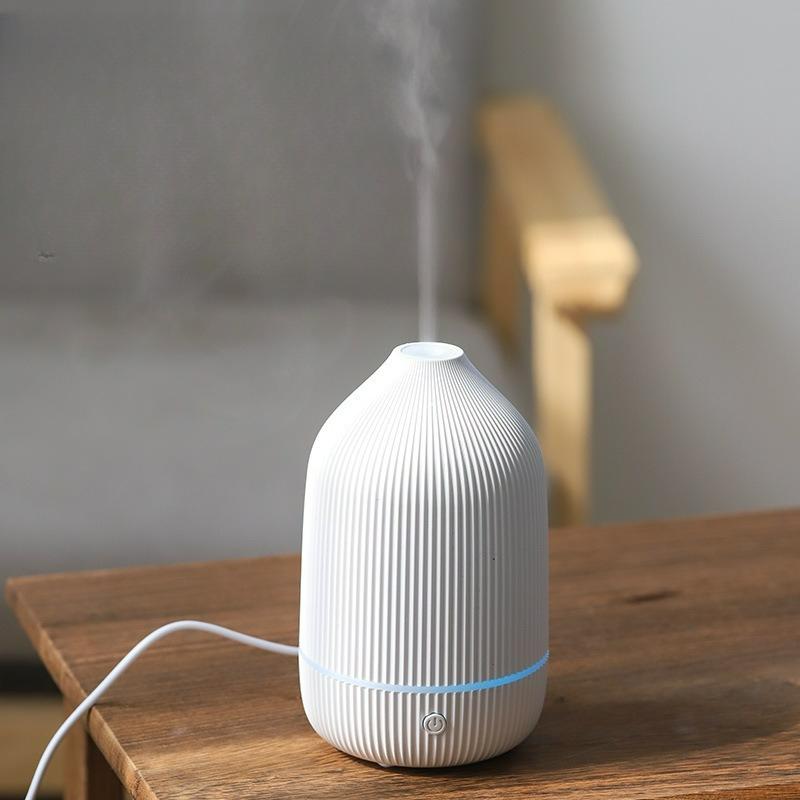 

Difusor De Aroma 2026 New Ultrasonic Aroma Diffuser Humidifier for Bedroom Bedside USB Auto Spray Car Fragrance Air Freshener белый