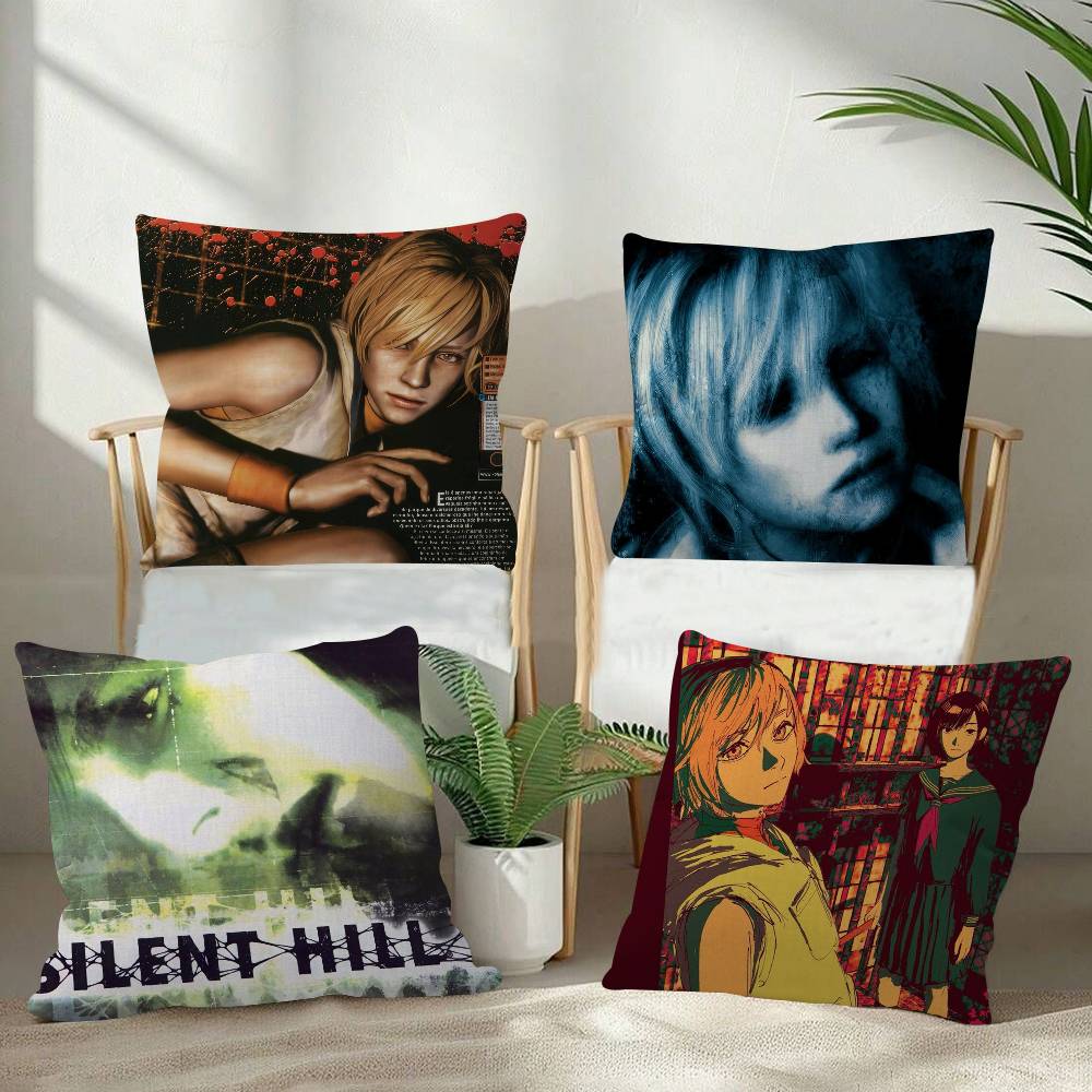 Game SSilent Horror Hill 3   Maple Design Cushion Cover Happy Autumn Harvest decor Holiday Decorati Pillow Cover
