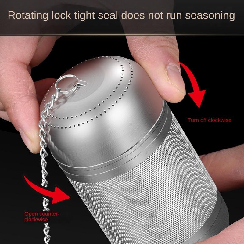 Hot Pot Weibao Spice Filter Tea Infuser 316 Stainless Steel Stew Marinade Bag Kitchen Novel Kitchen Accessories Seasoning Ball
