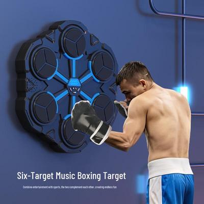 Smart Bluetooth Music Boxing Trainer: Rhythm Punching Wall Target