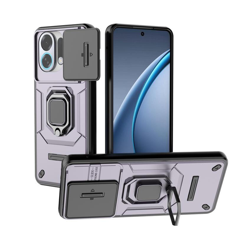 

Для OPPO K13 Turbo Pro Чехол Автомобильный Магнитный Держатель Кольцо Ударопрочный Бронированный Чехол для Телефона Для K13 Turbo Pro K13Turbo Защита Объектива Funda For K13 Turbo Pro фиолетовый