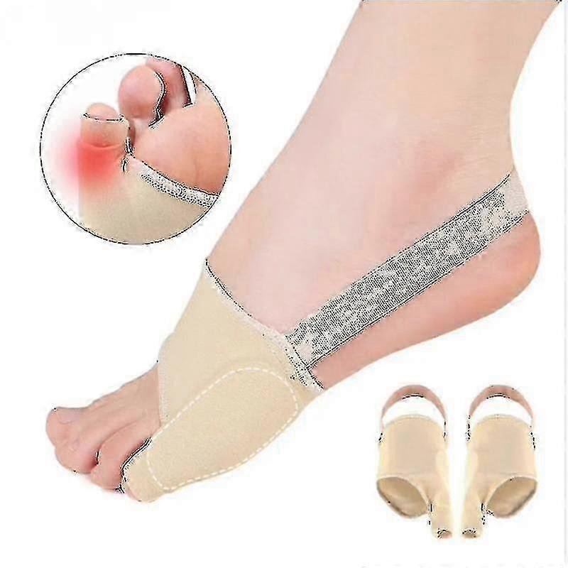 2pcs Tailor Bunion Corrector Pads Splint For Bunion Pinky Toe Relief Toe Straightener Little Toe Separator With Anti-slip