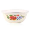Thick Retro Enamel Bowls: Mixing, Soup, Rice, Salad, & Basin Options
