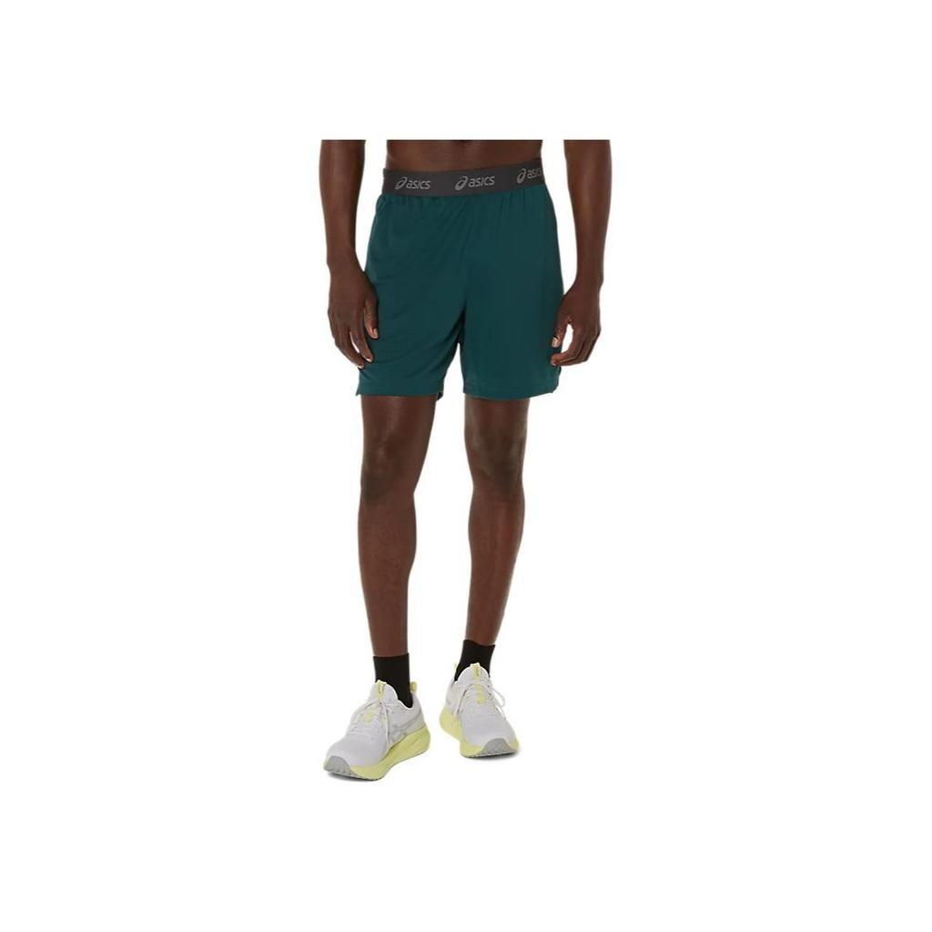 Asics Actibreeze™ Comfortable Fashion Sports Five-Point Casual Shorts Men shorts Saxon-Green 2031E894-300