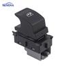 5G0959855H - Compatible Power Window Control Switch for Volkswagen Golf, Passat, and Skoda.