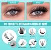 320 Clusters Beauty Lash Extension Kits Private Label Custom Logo 3d Soft Classic Custom Lashes Individual Eyelash Extensions