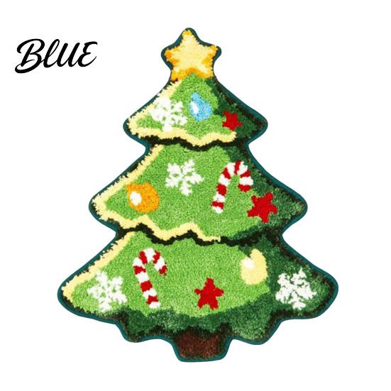 Cloud-like Comfort Floor Absorbent Anti-slip Snowman Non-Slip Xmas Tree Mat Christmas Bathroom Rug Washable Santa