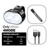 Cycling Bicycle Front Rear Light Set Bike USB Charge Headlight Light MTB Waterproof Taillight LED Lantern Bicycle Accessories