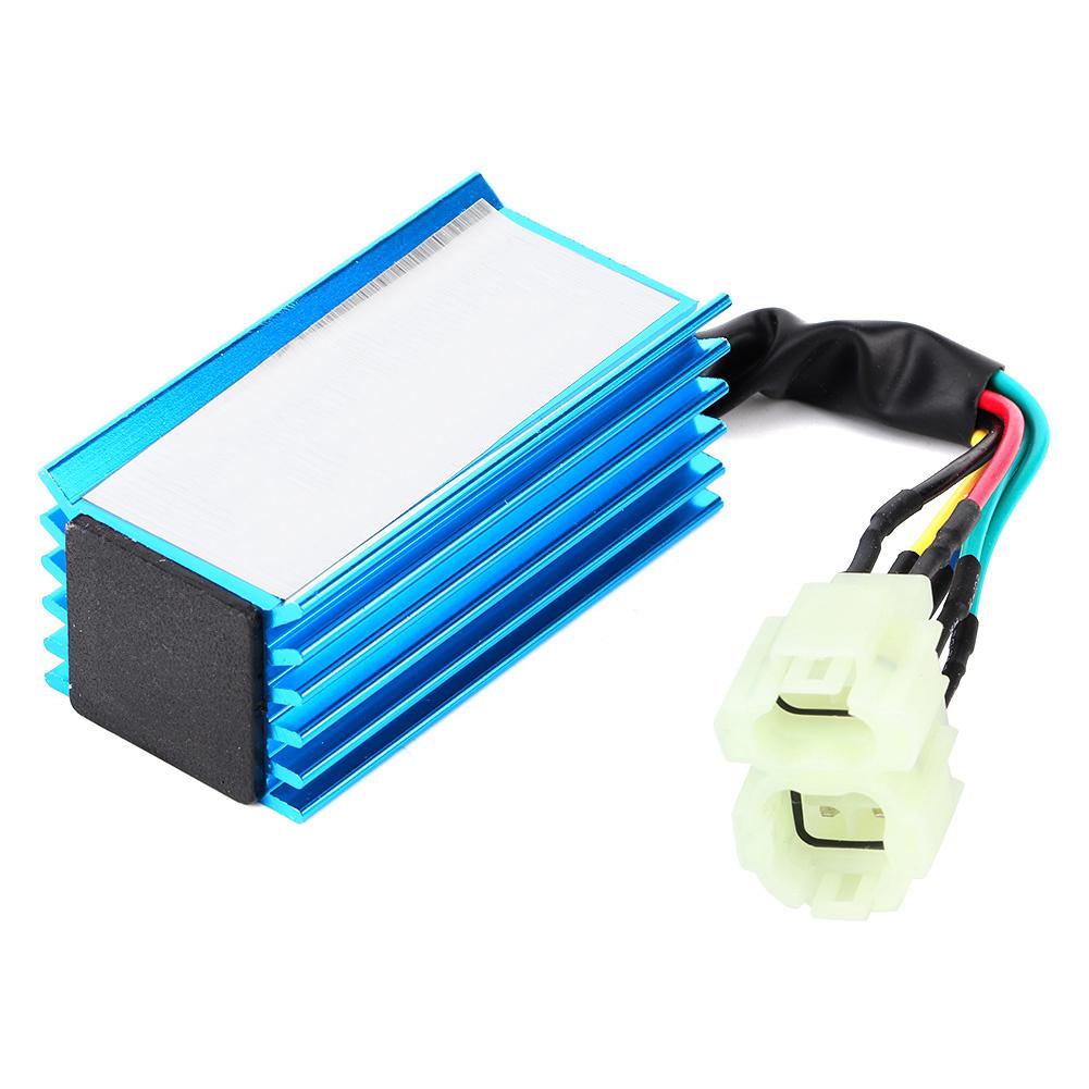 6 Pin Racing AC CDI GY6 Round Pin Ignition Box for 50cc 90cc 110cc 125cc 150cc 2 Stroke Engine Moped Scooter