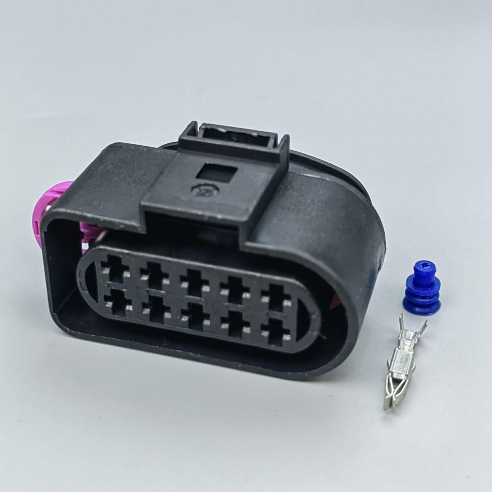 2/3/4/5/6/8/10 Pin 3.5mm Auto Ignition Coil Waterproof Connector Horn Sensor Plug With Cable 1J0973722 For VW Plug Connectors 4