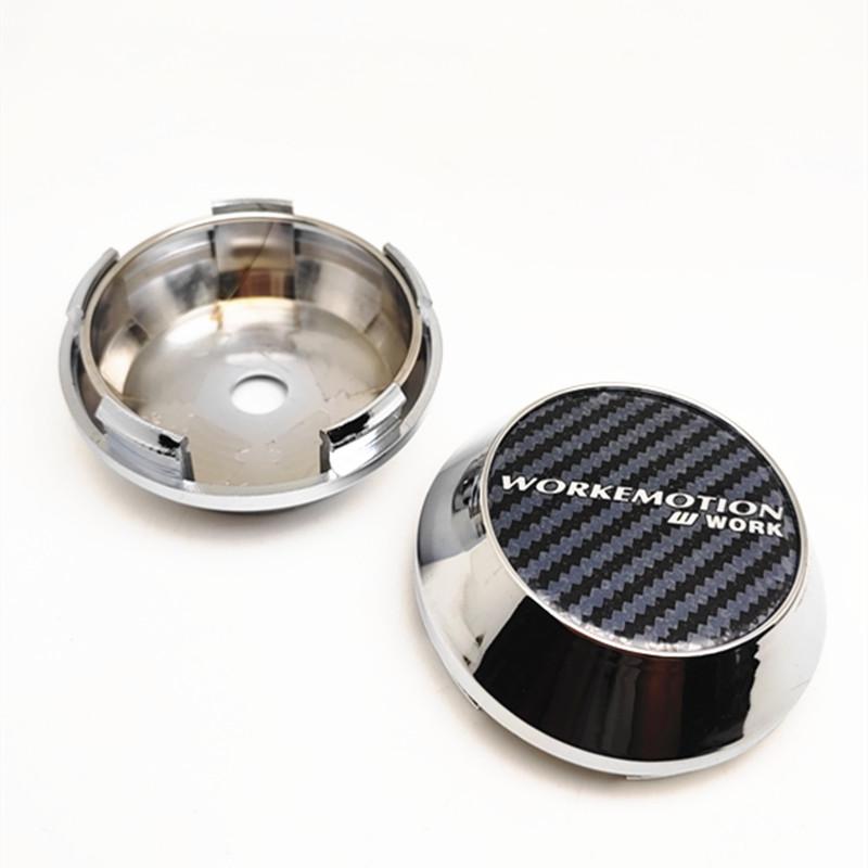 4pcs 65mm Car Wheel Hub Cover Center Caps for VS W Work Emotion X7 Racing Styling Badge Emblem Accessories