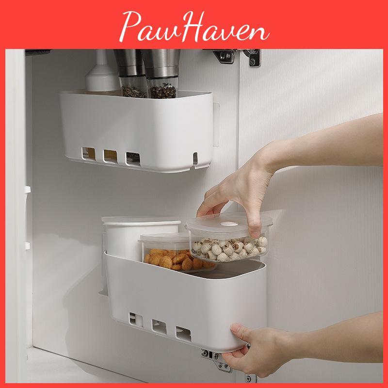 Modern Minimalist Pp Expandable Storage Shelf For Kitchen Bathroom Closet Organizer