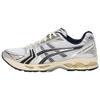 JJJJound X Gel Kayano 14 White Midnight Navy Unisex Sneakers Silver 1203A961-100