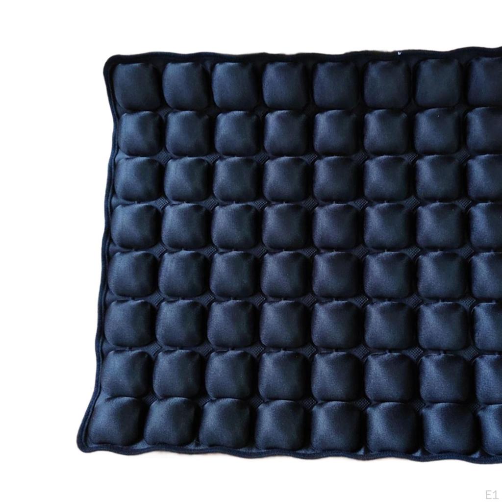 3D Inflatable Travel Cushion Seat Breathable Mat Pillow Padded for Fishing Office Chair