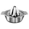 Compact Stainless Steel Manual Juicer - Portable Lemon & Orange Squeezer for Home Use